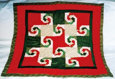 Patchwork quilts honor memory of sister Image